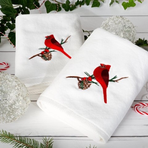 RĘCZNIK ŚWIATECZNY PINO 70 X 140 CM BIAŁY RĘCZNIK ŚWIATECZNY PINO 70 X 140 CM BIAŁY