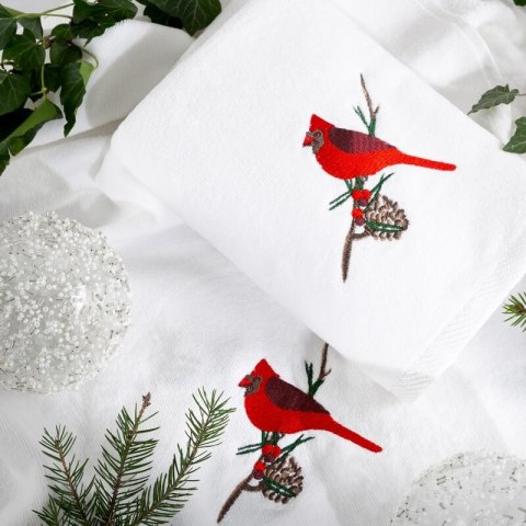 RĘCZNIK ŚWIATECZNY PINO 70 X 140 CM BIAŁY RĘCZNIK ŚWIATECZNY PINO 70 X 140 CM BIAŁY