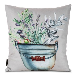 POSZEWKA SUMMER1 45 X 45 CM JASNOSZARY