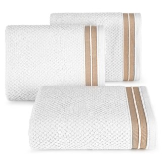 RĘCZNIK MADLEN (01) 50 X 90 CM BIAŁY