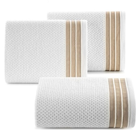 RĘCZNIK MADLEN (01) 70 X 140 CM BIAŁY