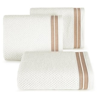 RĘCZNIK MADLEN (02) 50 X 90 CM KREMOWY