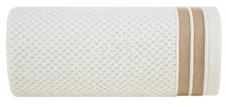 RĘCZNIK MADLEN (02) 50 X 90 CM KREMOWY