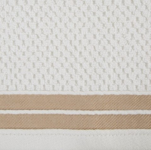 RĘCZNIK MADLEN (02) 50 X 90 CM KREMOWY