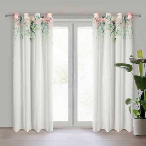 ZASŁONA GOTOWA ALORA 135 X 250 CM BIAŁY ZASŁONA GOTOWA ALORA 135 X 250 CM BIAŁY