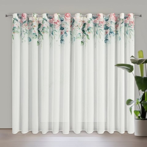 ZASŁONA GOTOWA ALORA 350 X 250 CM BIAŁY ZASŁONA GOTOWA ALORA 350 X 250 CM BIAŁY