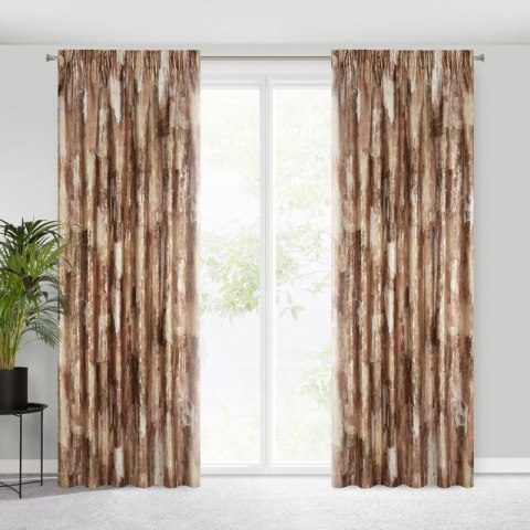 ZASŁONA GOTOWA ELLA NA TAŚMIE 140 X 270 CM CEGLASTY ZASŁONA GOTOWA ELLA NA TAŚMIE 140 X 270 CM CEGLASTY