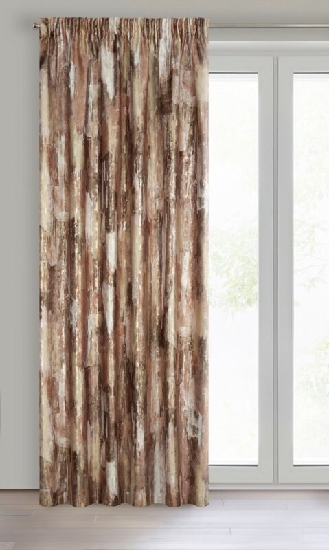 ZASŁONA GOTOWA ELLA NA TAŚMIE 140 X 270 CM CEGLASTY ZASŁONA GOTOWA ELLA NA TAŚMIE 140 X 270 CM CEGLASTY