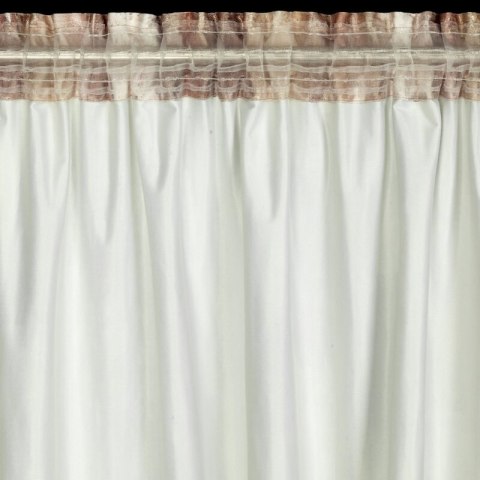 ZASŁONA GOTOWA ELLA NA TAŚMIE 140 X 270 CM CEGLASTY ZASŁONA GOTOWA ELLA NA TAŚMIE 140 X 270 CM CEGLASTY