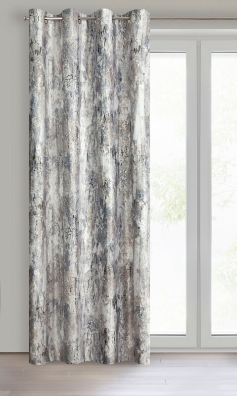 ZASŁONA GOTOWA MALIA 140 X 250 CM STALOWY ZASŁONA GOTOWA MALIA 140 X 250 CM STALOWY