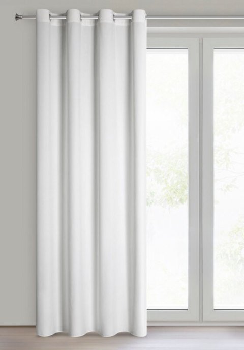 ZASŁONA GOTOWA PIERRE 140 X 250 CM BIAŁY ZASŁONA GOTOWA PIERRE 140 X 250 CM BIAŁY