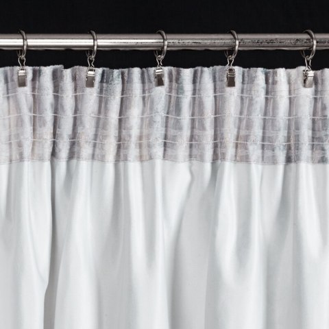 ZASŁONA GOTOWA TINA NA TAŚMIE 140 X 270 CM SREBRNY ZASŁONA GOTOWA TINA NA TAŚMIE 140 X 270 CM SREBRNY