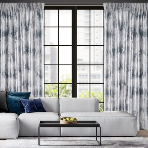 ZASŁONA GOTOWA TINA NA TAŚMIE 140 X 270 CM SREBRNY ZASŁONA GOTOWA TINA NA TAŚMIE 140 X 270 CM SREBRNY