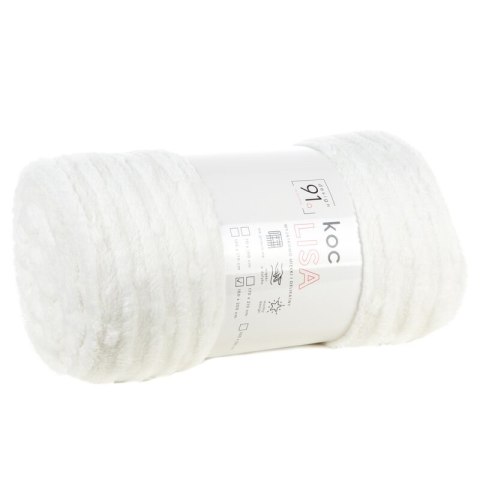 KOC D91 LISA 170 X 210 CM BIAŁY KOC D91 LISA 170 X 210 CM BIAŁY