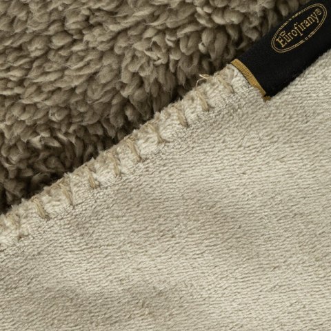 KOC TEDY 200 X 220 CM BEŻOWY KOC TEDY 200 X 220 CM BEŻOWY