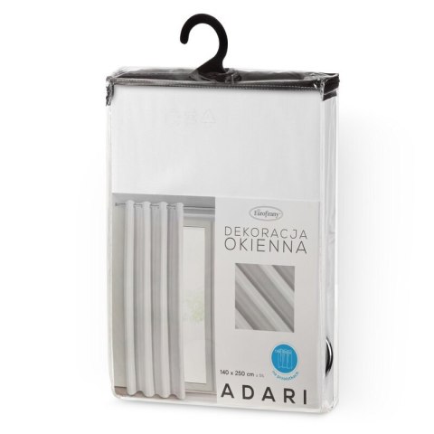 ZASŁONA GOTOWA ADARI 140 X 250 CM BIAŁY ZASŁONA GOTOWA ADARI 140 X 250 CM BIAŁY