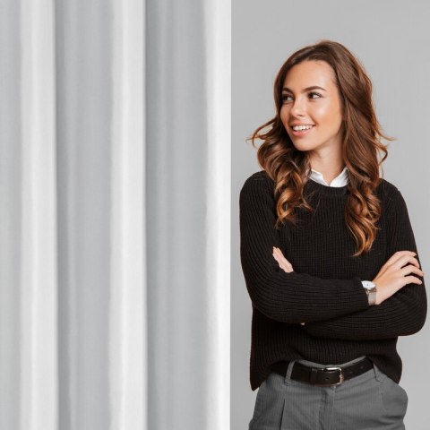 ZASŁONA GOTOWA ADARI 140 X 250 CM BIAŁY ZASŁONA GOTOWA ADARI 140 X 250 CM BIAŁY