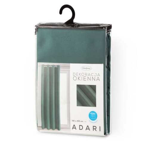 ZASŁONA GOTOWA ADARI 140 X 250 CM CIEMNOZIELONY ZASŁONA GOTOWA ADARI 140 X 250 CM CIEMNOZIELONY