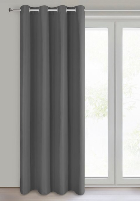 ZASŁONA GOTOWA ADARI 140 X 250 CM GRAFITOWY ZASŁONA GOTOWA ADARI 140 X 250 CM GRAFITOWY