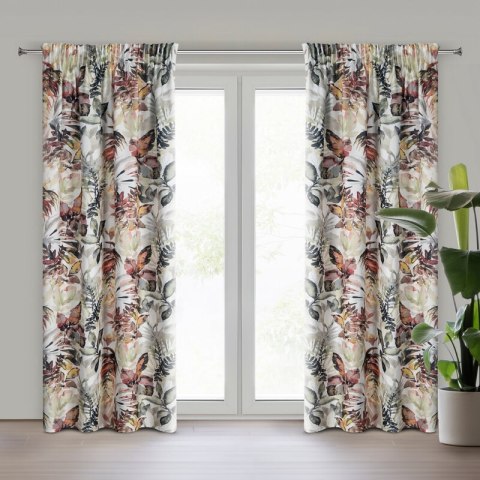 ZASŁONA GOTOWA ADELINE NA TAŚMIE 140 X 270 CM BIAŁY ZASŁONA GOTOWA ADELINE NA TAŚMIE 140 X 270 CM BIAŁY