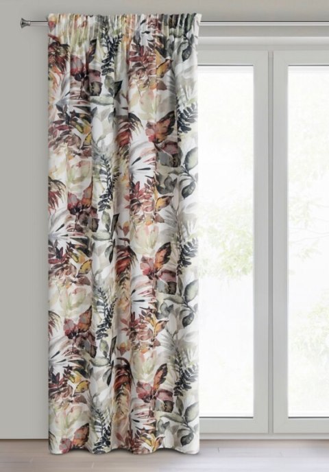 ZASŁONA GOTOWA ADELINE NA TAŚMIE 140 X 270 CM BIAŁY ZASŁONA GOTOWA ADELINE NA TAŚMIE 140 X 270 CM BIAŁY