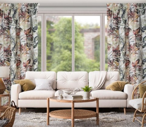 ZASŁONA GOTOWA ADELINE NA TAŚMIE 140 X 270 CM BIAŁY ZASŁONA GOTOWA ADELINE NA TAŚMIE 140 X 270 CM BIAŁY