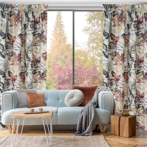 ZASŁONA GOTOWA ADELINE NA TAŚMIE 140 X 270 CM BIAŁY ZASŁONA GOTOWA ADELINE NA TAŚMIE 140 X 270 CM BIAŁY