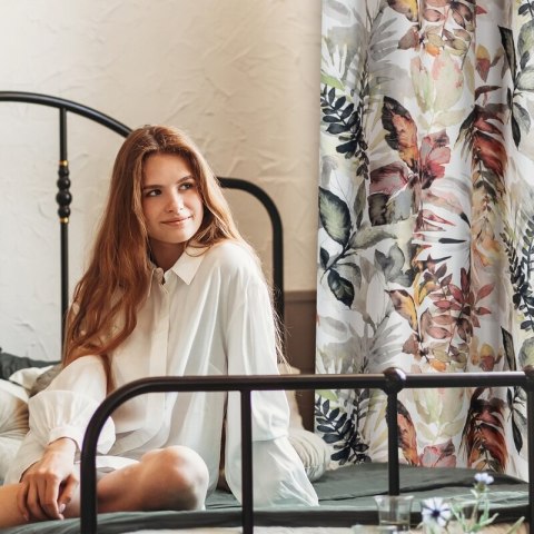 ZASŁONA GOTOWA ADELINE NA TAŚMIE 140 X 270 CM BIAŁY ZASŁONA GOTOWA ADELINE NA TAŚMIE 140 X 270 CM BIAŁY