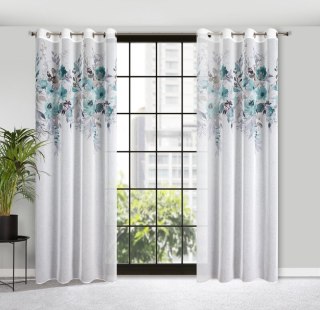 ZASŁONA GOTOWA D91 GRETA 140 X 250 CM BIAŁY