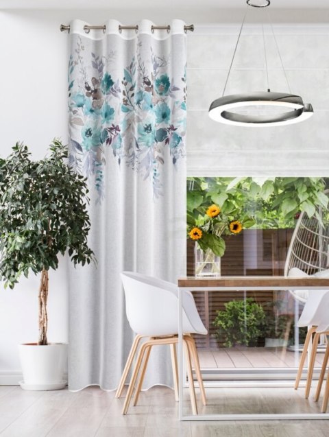 ZASŁONA GOTOWA D91 GRETA 140 X 250 CM BIAŁY ZASŁONA GOTOWA D91 GRETA 140 X 250 CM BIAŁY