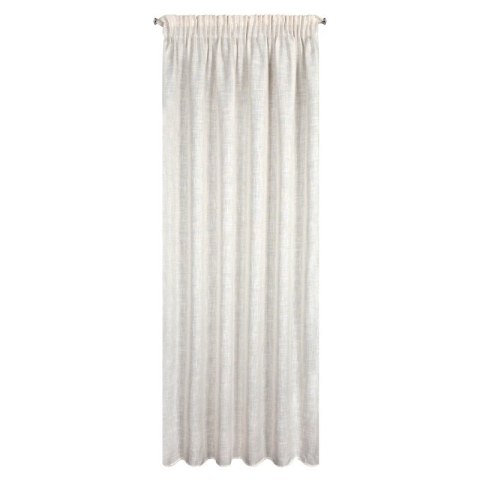 ZASŁONA GOTOWA KARLI NA TAŚMIE 140 X 270 CM NATURALNY ZASŁONA GOTOWA KARLI NA TAŚMIE 140 X 270 CM NATURALNY