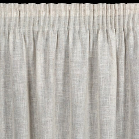 ZASŁONA GOTOWA KARLI NA TAŚMIE 140 X 270 CM NATURALNY ZASŁONA GOTOWA KARLI NA TAŚMIE 140 X 270 CM NATURALNY