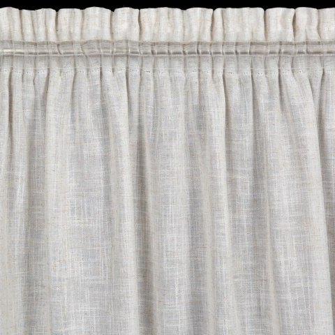 ZASŁONA GOTOWA KARLI NA TAŚMIE 140 X 270 CM NATURALNY ZASŁONA GOTOWA KARLI NA TAŚMIE 140 X 270 CM NATURALNY