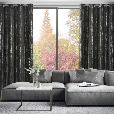 ZASŁONA GOTOWA LIBI 140 X 250 CM CZARNY ZASŁONA GOTOWA LIBI 140 X 250 CM CZARNY