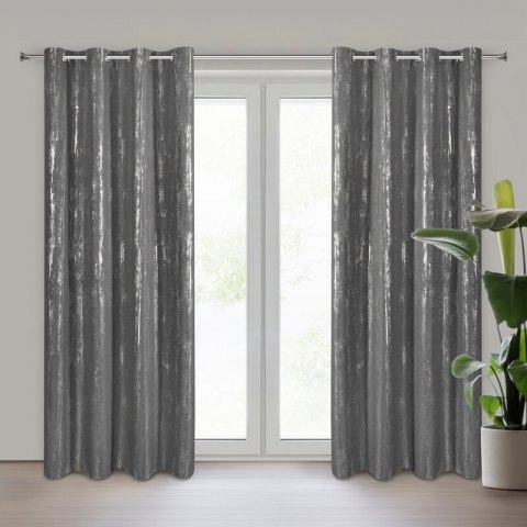 ZASŁONA GOTOWA LIBI 140 X 250 CM GRAFITOWY ZASŁONA GOTOWA LIBI 140 X 250 CM GRAFITOWY