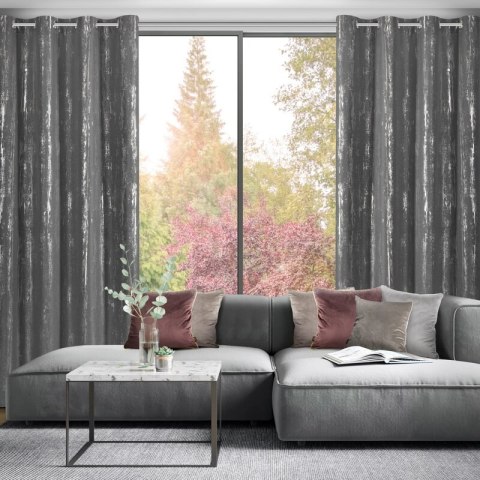 ZASŁONA GOTOWA LIBI 140 X 250 CM GRAFITOWY ZASŁONA GOTOWA LIBI 140 X 250 CM GRAFITOWY