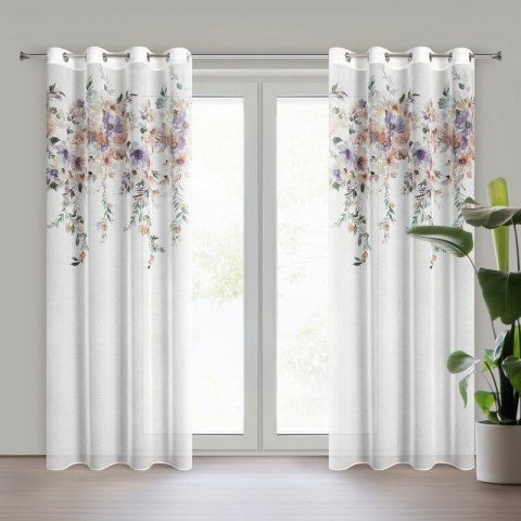 ZASŁONA GOTOWA MERLA 140 X 250 CM BIAŁY ZASŁONA GOTOWA MERLA 140 X 250 CM BIAŁY