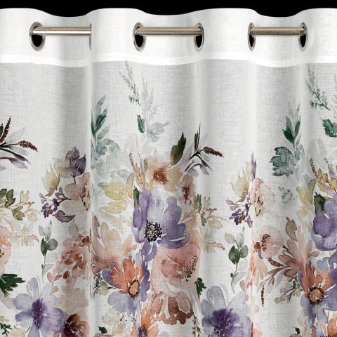 ZASŁONA GOTOWA MERLA 140 X 250 CM BIAŁY ZASŁONA GOTOWA MERLA 140 X 250 CM BIAŁY