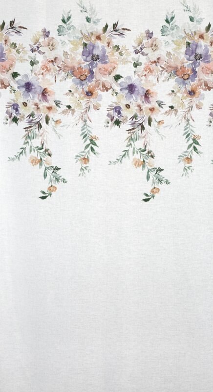 ZASŁONA GOTOWA MERLA 140 X 250 CM BIAŁY ZASŁONA GOTOWA MERLA 140 X 250 CM BIAŁY