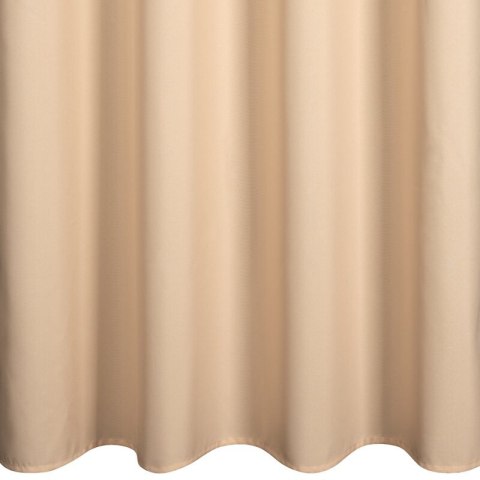 ZASŁONA GOTOWA RITA 140 X 250 CM CIEMNOKREMOWY ZASŁONA GOTOWA RITA 140 X 250 CM CIEMNOKREMOWY