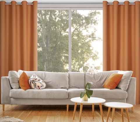 ZASŁONA GOTOWA RITA 140 X 250 CM RUDY ZASŁONA GOTOWA RITA 140 X 250 CM RUDY