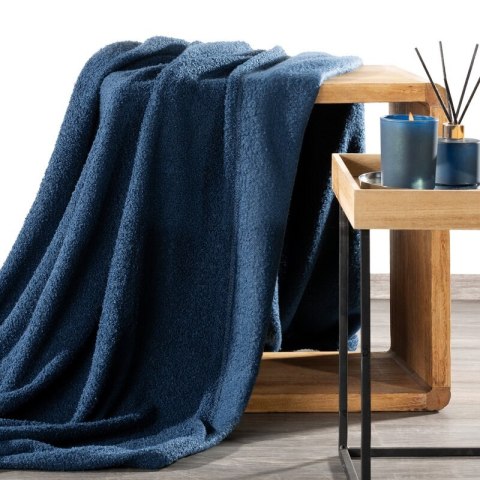 KOC BUKLA 200 X 220 CM GRANATOWY KOC BUKLA 200 X 220 CM GRANATOWY