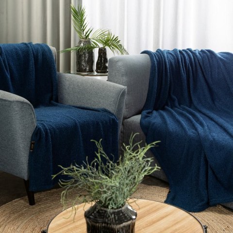 KOC BUKLA 70 X 160 CM GRANATOWY KOC BUKLA 70 X 160 CM GRANATOWY