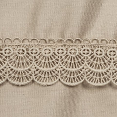 KOMPLET POŚCIELI RETRO 6 220 X 200 CM BEŻOWY