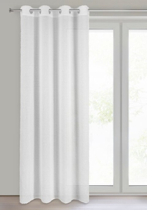 ZASŁONA GOTOWA AGIS 140 X 250 CM BIAŁY ZASŁONA GOTOWA AGIS 140 X 250 CM BIAŁY