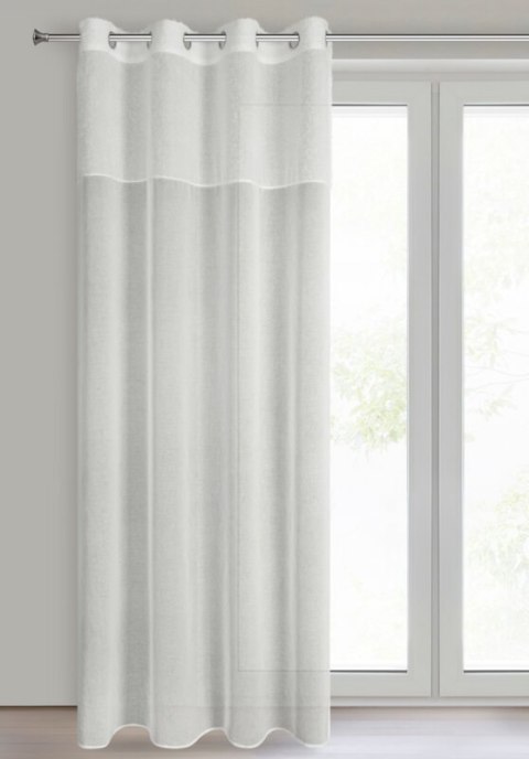 ZASŁONA GOTOWA AGIS 3 140 X 250 CM KREMOWY ZASŁONA GOTOWA AGIS 3 140 X 250 CM KREMOWY