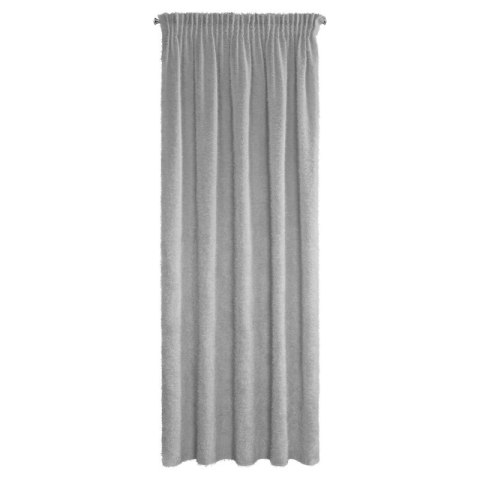 ZASŁONA GOTOWA AGIS NA TAŚMIE 140 X 270 CM SREBRNY ZASŁONA GOTOWA AGIS NA TAŚMIE 140 X 270 CM SREBRNY