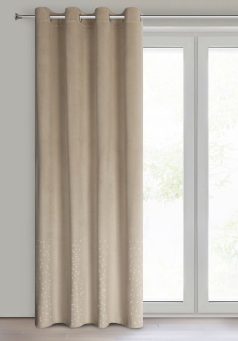 ZASŁONA GOTOWA ARIADNA 140 X 250 CM BEŻOWY