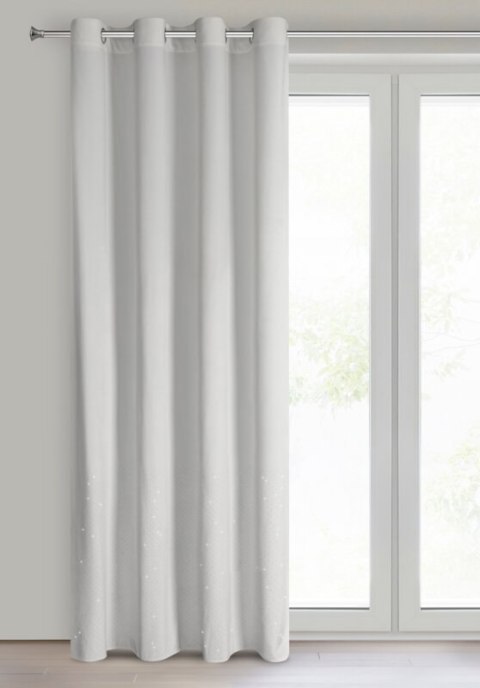 ZASŁONA GOTOWA ARIADNA 140 X 250 CM BIAŁY ZASŁONA GOTOWA ARIADNA 140 X 250 CM BIAŁY