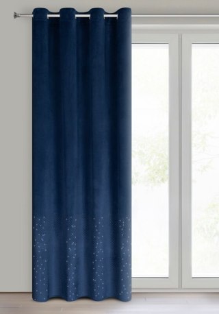 ZASŁONA GOTOWA ARIADNA 140 X 250 CM GRANATOWY